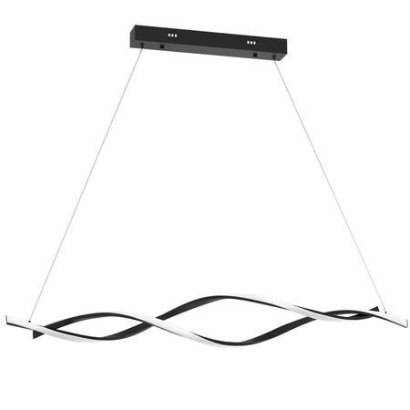 Lampa Wisząca Sufitowa GRANT Czarna 38W LED Milagro