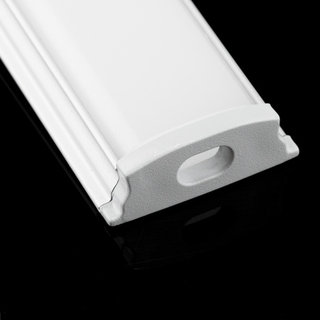 Profil Aluminiowy do LED KM34-S Srebrny Natynkowy 1m