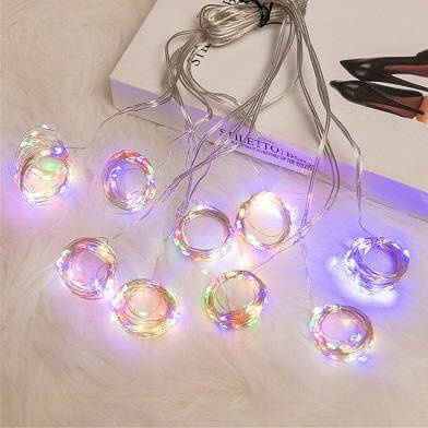 Kurtyna LED USB 5V 300xLED na pilota RGB LVT