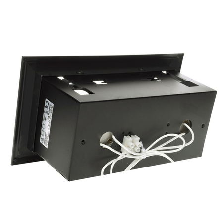 Oprawa Podtynkowa Halogenowa BLOCCO Czarna 2xGU10 LED Milagro