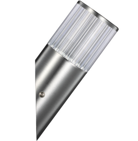 Kinkiet ogrodowy LED 3,6W 6500K collum GOLDLUX (Polux) skośny stal