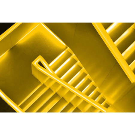 Taśma LED NEON 12V 10W 120LED Żółta IP67 6x12mm 1m Lumiled