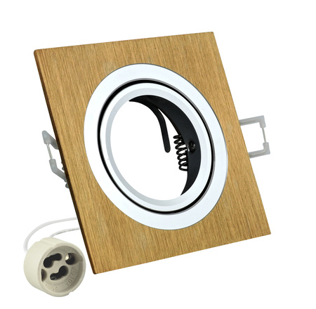 Oprawa sufitowa GOLDLUX (Polux) RUCHOMA SOUTH OPAL ZŁOTY SZCZOTKOWANY