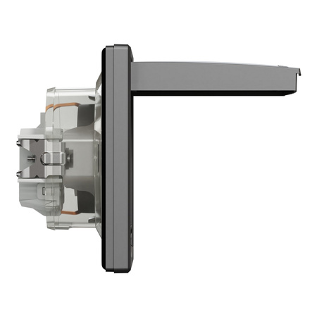 Gniazdo Pojedyncze z Ramką IP44 Jednokrotne z Klapką SCHNEIDER ASFORA