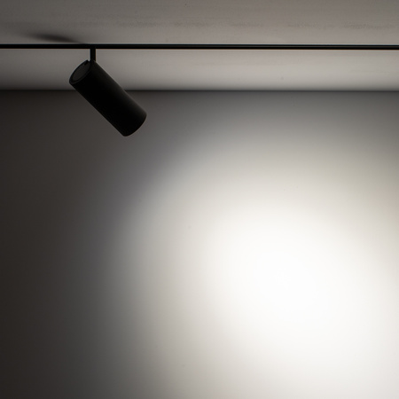 Reflektor Szynowy Lampa do Szynoprzewodów 1-fazowy LED 15W 1100lm 4000K Neutralna Czarny Industrialna LVM SLOT 10655 Nowodvorski