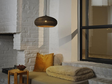 Lampa Sufitowa Wisząca Dekoracyjna E27 Zwis Brązowy Karton Decor Ledvance