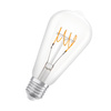 Żarówka LED Dekoracyjna ST64 Edison E27 4.8W = 40W 470lm 2700K Ciepła 320° Filament Ściemnialna Vintage 1906 Osram