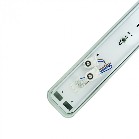 Oprawa Hermetyczna IP65 Pyłoszczelna LED T8 2x G13 120cm z Blachą FULL PLATE Ecolight