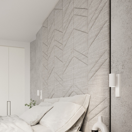 Lampa Ścienna Kinkiet GU10 Tubularna Biała Nowoczesna Utti Sollux