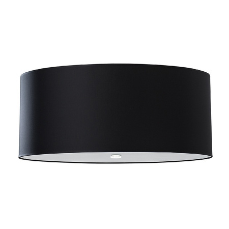 Lampa Sufitowa Wisząca Zwis 6x E27 Żyrandol Geometryczna Czarna Minimalistyczna Otto Sollux