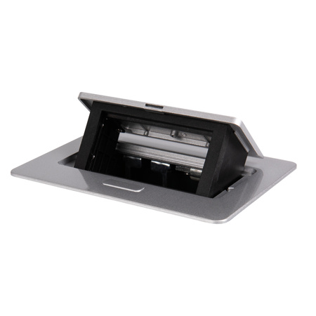 Puszka Stołowa BIURO+ 12.3x17cm Srebrna KANLUX