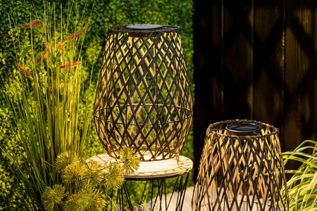 Lampa Solarna LED Zewnętrzna Ogrodowa Stojąca Latarenka 3000K IP44 38cm Czujnik Zmierzchu