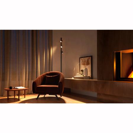 Reflektor Szynowy LED Perifo Czarny 5,3W CCT RGB Philips HUE Bluetooth