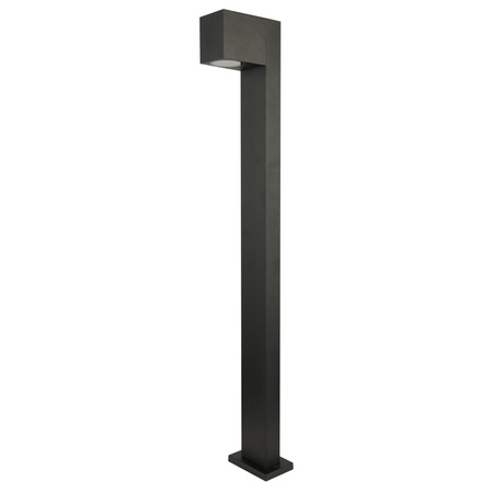 Lampa Ogrodowa Stojąca Słupek GU10 Czarna IP54 Boston Sanico Goldlux