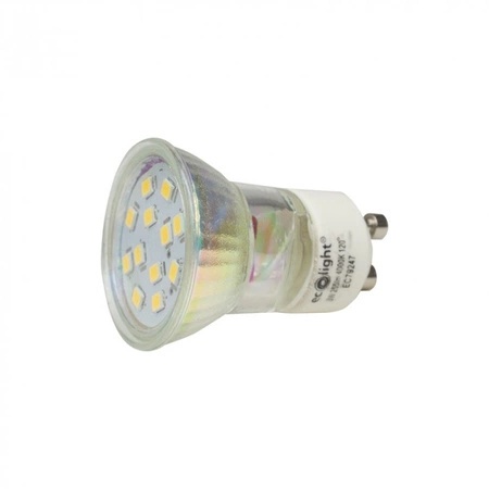 Żarówka LED Reflektor GU11 GU10 3W 270lm 4000K Neutralna Ecolight