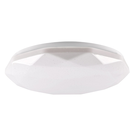Plafon LED Oprawa Sufitowa 48W 5300lm CCT 120° Biała IP44 Pilot Ściemnialna Galaxy Sanico Goldlux