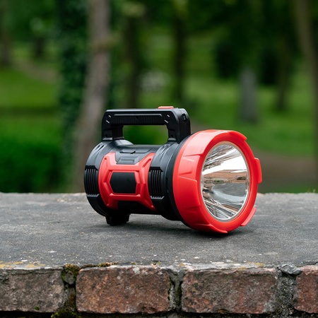 Latarka Akumulatorowa LED Szperacz Ręczna Mocna 10W 400lm VA0124 VAYOX