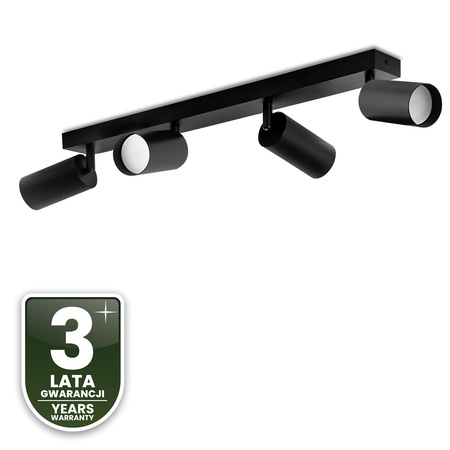 Lampa Sufitowa SPOT TUBA Reflektor Oprawa Halogenowa 4x GU10 TABULA LUMILED