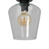 Lampa Sufitowa SANTIAGO CLEAR 1xE27 Milagro
