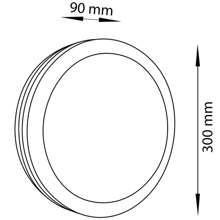 Lampa Ogrodowa Zewnętrzna Ścienna Kinkiet Elewacyjny do LED 2x E27 Okrągły LARIS LUMILED