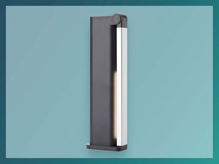 Lampka Biurkowa LED 5W 120lm 4000K USB Szara Ściemnialna Dotykowa Amber Philips