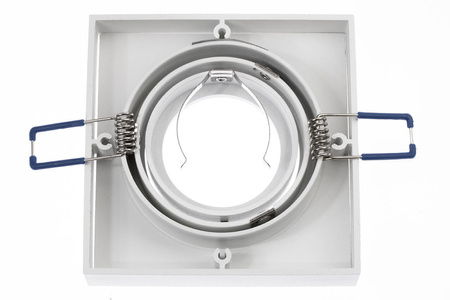 Oprawa Podtynkowa HALOGENOWA TUBA SPOT Ruchoma Midi GU10 Lumiled Kwadratowa Biała 20mm