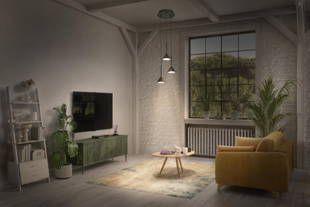 Lampa LED Wisząca Dekoracyjna Zwis Sufitowa 13W 3000K Decor Fuji Pendant Czarna LEDVANCE