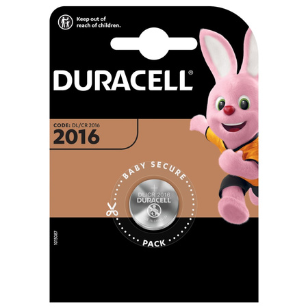 BATERIE Pastylkowe GUZIKOWE Duracell DL-2016 Blister 1szt