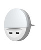 Lampka do Gniazdka Lampka Nocna z ŁADOWARKA USB 12W LUNETTA LEDVANCE