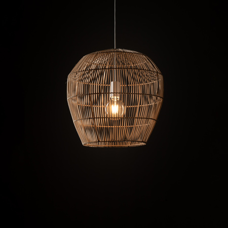 Lampa Sufitowa Wisząca E27 Biała Skandynawska HAITI S 11163 Nowodvorski