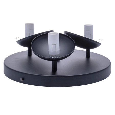 Lampa Sufitowa SFERA Czarna 3xE14 Milagro