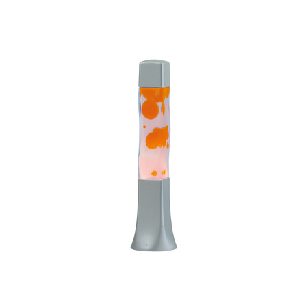 Lampa Stołowa Biurkowa Nocna E14 Pomarańczowy Lava Klasyczny Marshal 4110 Rabalux
