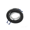 Oprawa Podtynkowa GU10 Halogenowa Wpuszczana Spot Oczko Czarna Okrągła Kobi