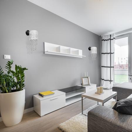 Lampa Ścienna Kinkiet ALMERIA Srebrna Czarna 1xE27 Milagro