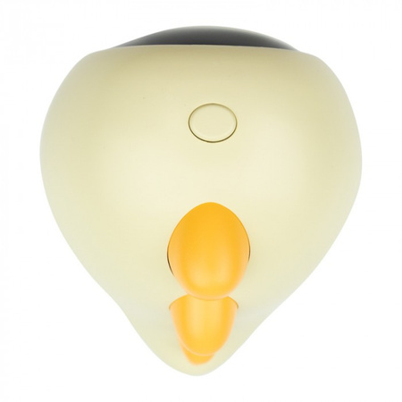 Zegar Elektroniczny dla Dzieci BUDZIK Żółty USB Akumulatorowy 1200mAh DINO MARY'S