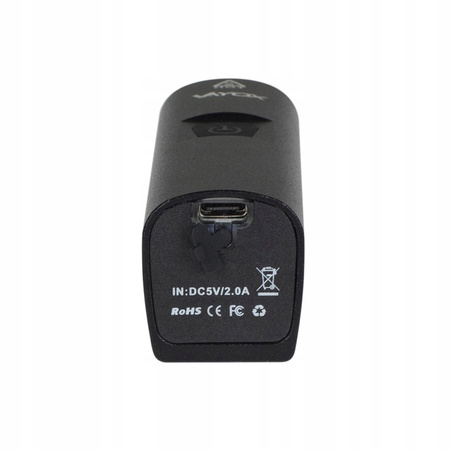 Latarka Lampka Przednia Rowerowa LED USB-C Uchwyt Światło 6 Trybów 1300lm IPX6 VAYOX