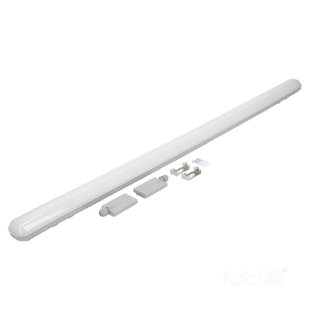 Oprawa Liniowa Hermetyczna LED 60W 7200lm 4000K Neutralna IP65 Szara Negro Kobi