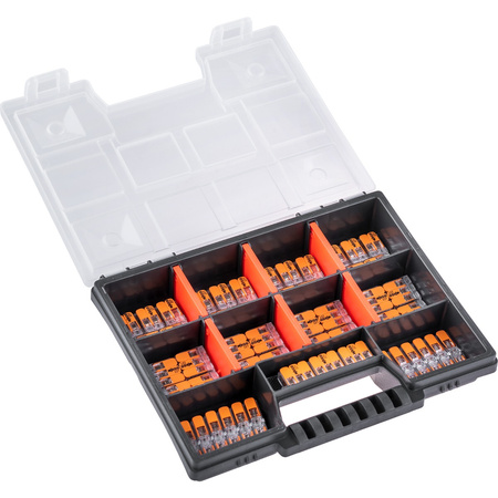 Szybkozłączki Złączki Instalacyjne WAGO Zestaw 60 sztuk - 20x 221-2411 20x 221-412 20x 20x 221-413