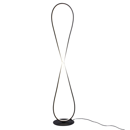 Lampa Podłogowa LED Stojąca 32W 3800lm 4000K Neutralna Czarna INFINITO Sanico Goldlux