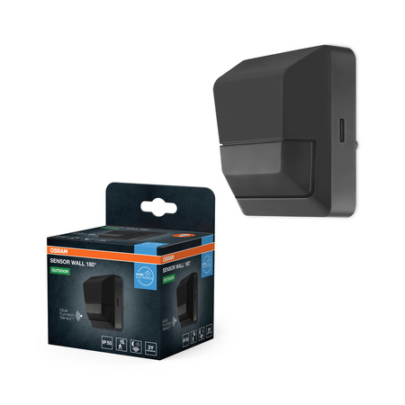 Czujnik Ruchu i Zmierzchu Światła Zewnętrzny LED Szary IP55 Osram