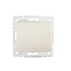 Włącznik Zwierny 10A Kwadratowy Beżowy LOGI Kanlux