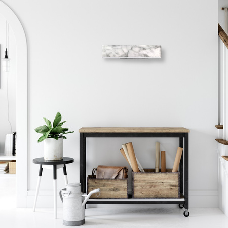 Lampa Ścienna Kinkiet PIERCE Biała 12W LED Milagro