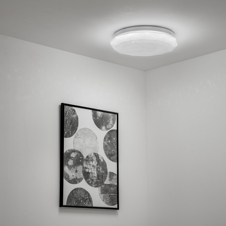 Plafon LED Lampa Sufitowa Natynkowa GLORY2 24W IP44 Okrągły 35cm LUMILED