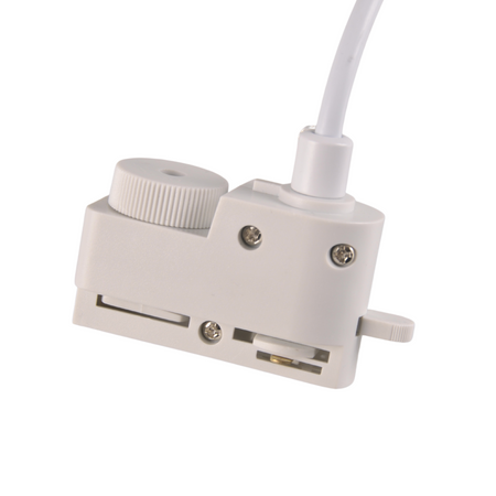 Zestaw Szyna Oświetleniowa Szynoprzewód 1m + 3x Reflektor Szynowy GU10 MARIBEL Biały + Złoty