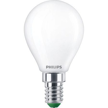 Żarówka LED E14 Kulka P45 3.8W = 60W 806lm 212lm/W 2700K Ciepła 300° KLASA A UltraEfficient Philips
