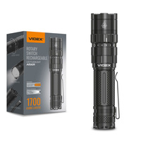 Latarka Ręczna Akumulatorowa LED 20W 1700lm 5 Trybów Pracy USB-C Wodoszczelna IP68 Videx