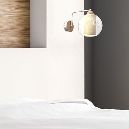 Lampa Ścienna Kinkiet TELA 1xE27 Milagro