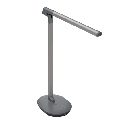 Lampka Biurkowa LED 12W 450lm 4000K USB Szara Sword Philips