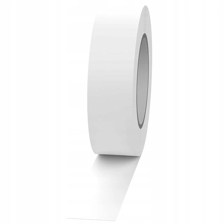 Mocna Taśma Izolacyjna PCV Wodoodporna 15mm x 0,13mm Biała 10m
