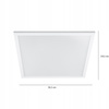 Panel LED Podtynkowy/Natynkowy Kaseton 60x60cm 30W 4000K 4000lm 120° ECOLIGHT